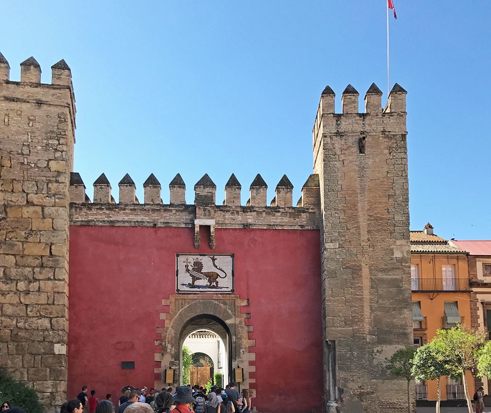 Alcazar entrance gate